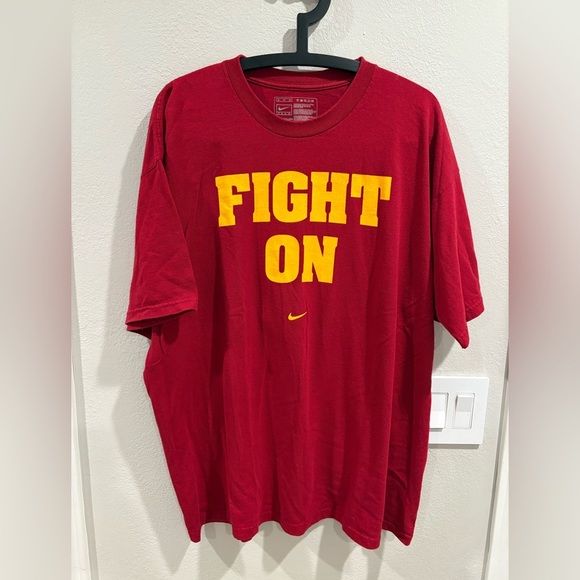 Nike Other - Nike USC Trojans Fight On T-shirt In Cardinal Red Men’s Size XL